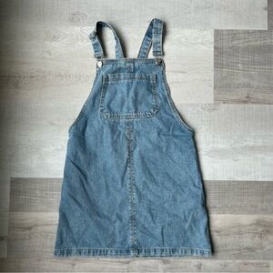 TopShop Jean Overalls Dress - Size 4